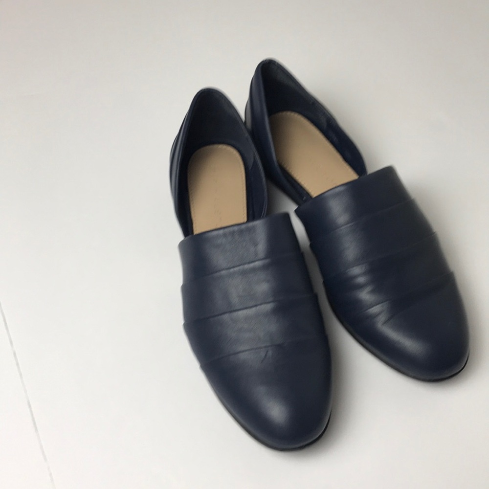 H by Halston Elisa D’Orsay Shoe Navy Blue Size 7